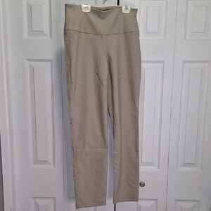 Elegant Beige Women's Leggings